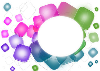 Verschiedenfarbige Vierecke