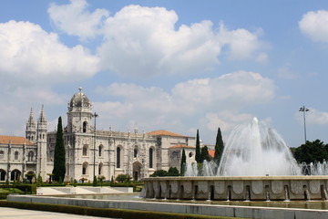 Mosterio dos Jeronimos in Lisbon, Portugal