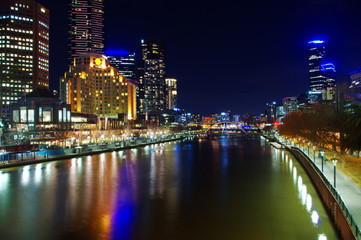 Fototapeta na wymiar Melbourne City