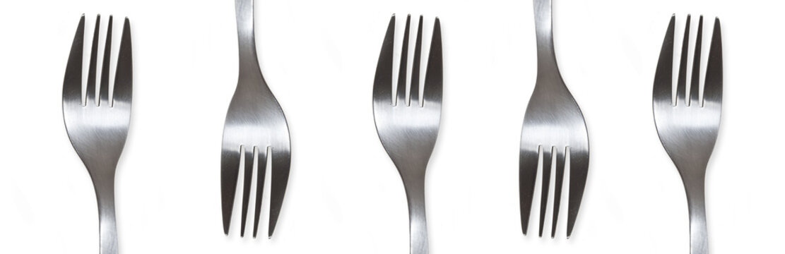 banni&egrave;re de fourchettes