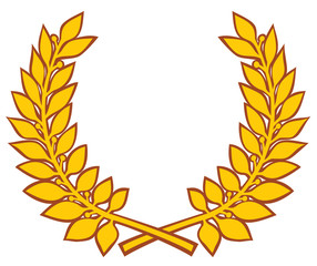 Laurel wreath vector