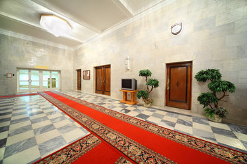 Hall in building