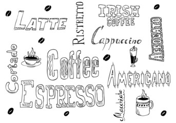 Coffee doodles