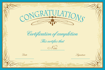 Certificate Template