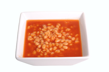 Baked Beans in a Bowl