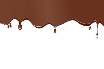 a chocolate splodge background