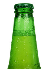 Green beer bottle
