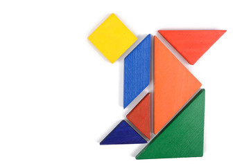 Obraz premium Chinese tangram