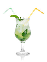 mojito isolated on white