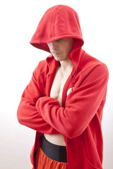 Boxer in sich gekehrt