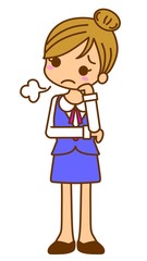 ビジネスウーマン イラスト