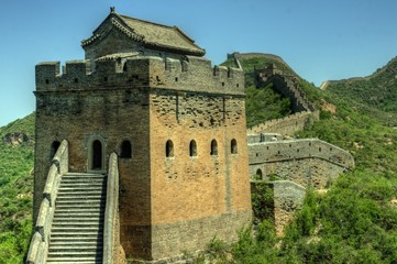 Fototapeta na wymiar Jinshanling, China - The great Wall (chinesische Mauer)