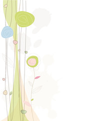 design floral vintage