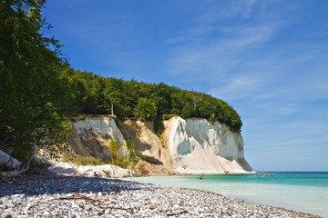 Die Ostseeküste auf Rügen.
