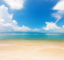 Fototapeta premium beach and beautiful tropical sea