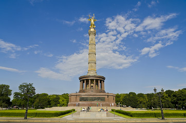 Fototapeta na wymiar Kolumna Zwycięstwa w Berlinie