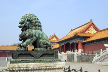 Inside Forbidden city, China