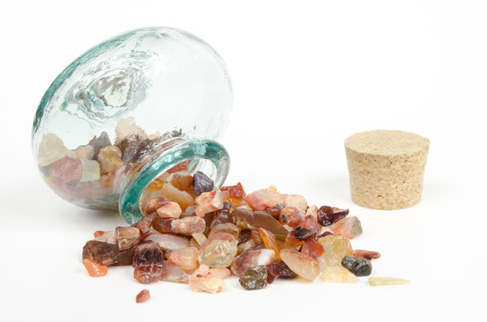 spilling minerals