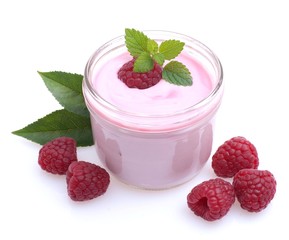 Joghurt - Himbeeren