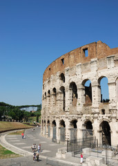 Veduta del Colosseo