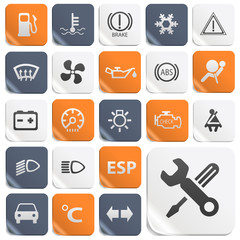 Satin Webicons "CAR"