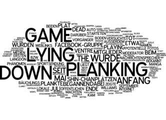 Planking - Lying Down Game