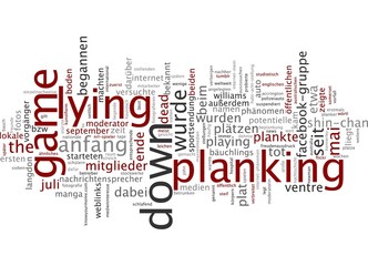 Planking - Lying Down Game