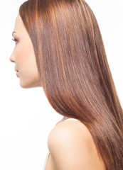 Naklejka premium woman beauty