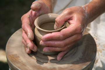 Hands of the potter