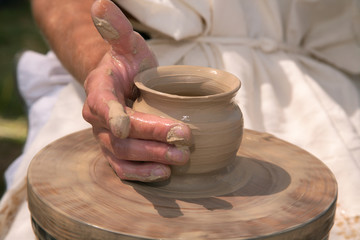 Hands of the potter
