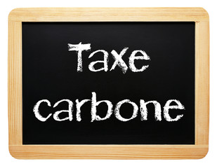 Obraz premium Taxe carbone