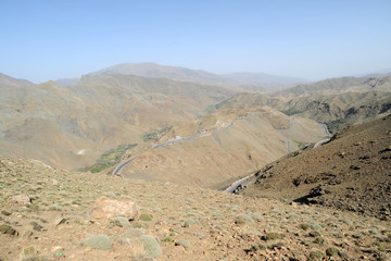 Col de Tichka dans le Haut Atlas