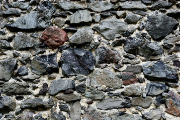 Very old stone wall texture