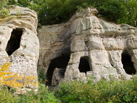 Anchor Church Caves, South  Derbyshire. U.K