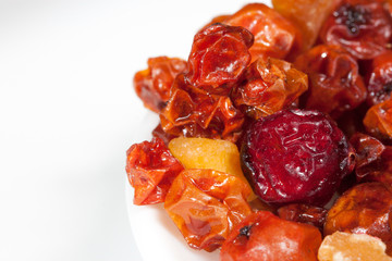 Candied fruit.