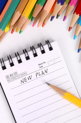 Fototapeta premium New plan