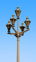 Fototapeta na wymiar Antique streetlamp