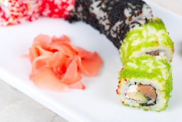 sushi rolls