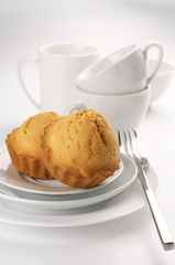 Cupcakes and dishware