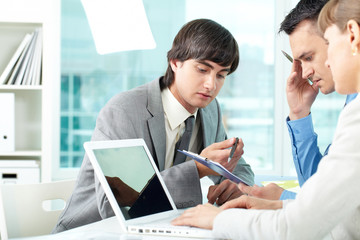 Obraz premium Planning team