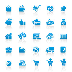 Blue Web Icons