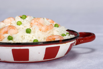 Riz Crevette Pois