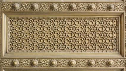 door detail,City Palace,, Jaipur, Rajasthan, India