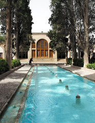 Fin historic garden in Kashan,Iran