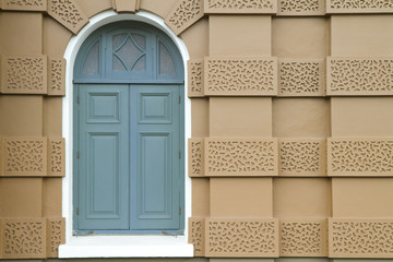 Old style wood windows
