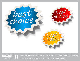 Paper gear style tags