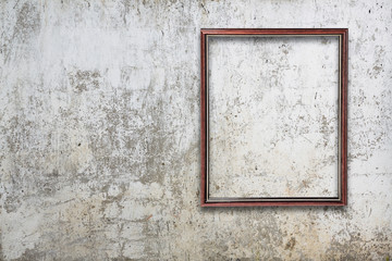 frame on wall