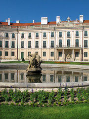 Fototapeta na wymiar Esterhaza Palace, Fertöd, Hungary