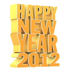 happy new year 2012