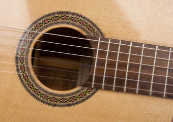 Obraz premium Spanish guitar background